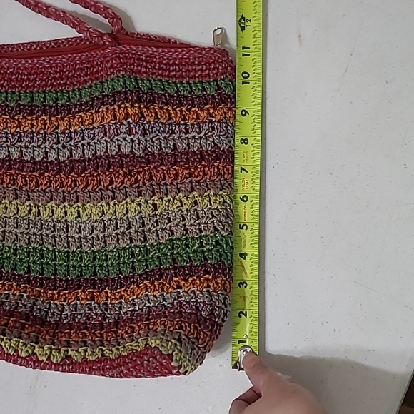 The Sak Colorful Shoulder Bag with Bohemian Stripes - Picture 5 of 16